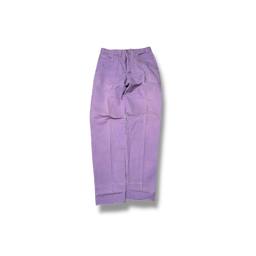 Womens High Waisted Mom Jeans‎ Size 33 Lilac Purple Straight Leg Denim Pants